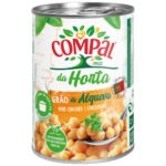 Grão de Bico Cozido sem Glúten Compal da Horta