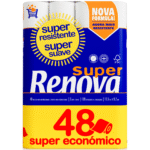 Papel Higiénico 2 Folhas Super Renova