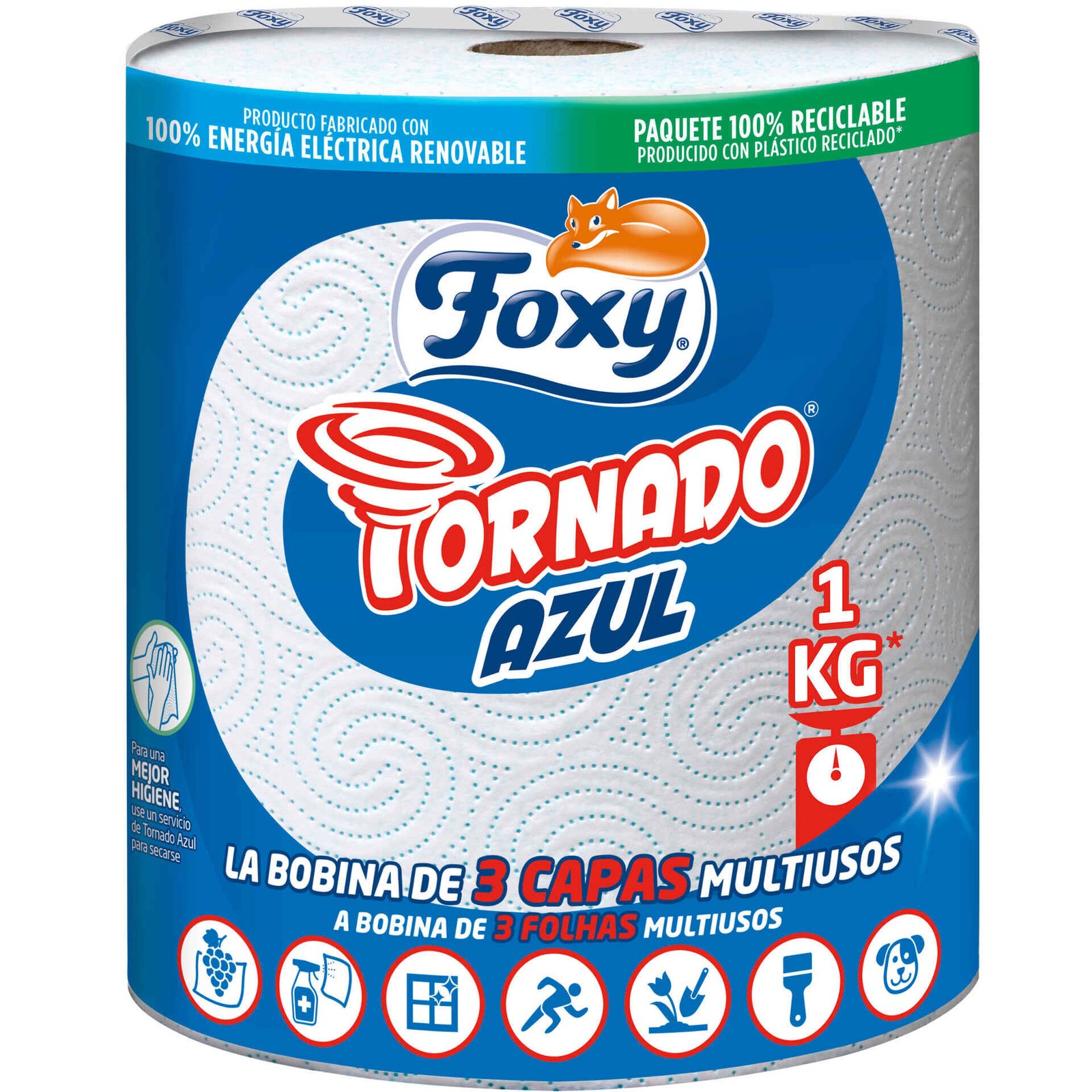 4421787-frente.jpg Rolo de Cozinha Tornado Profissional Foxy - Image 1