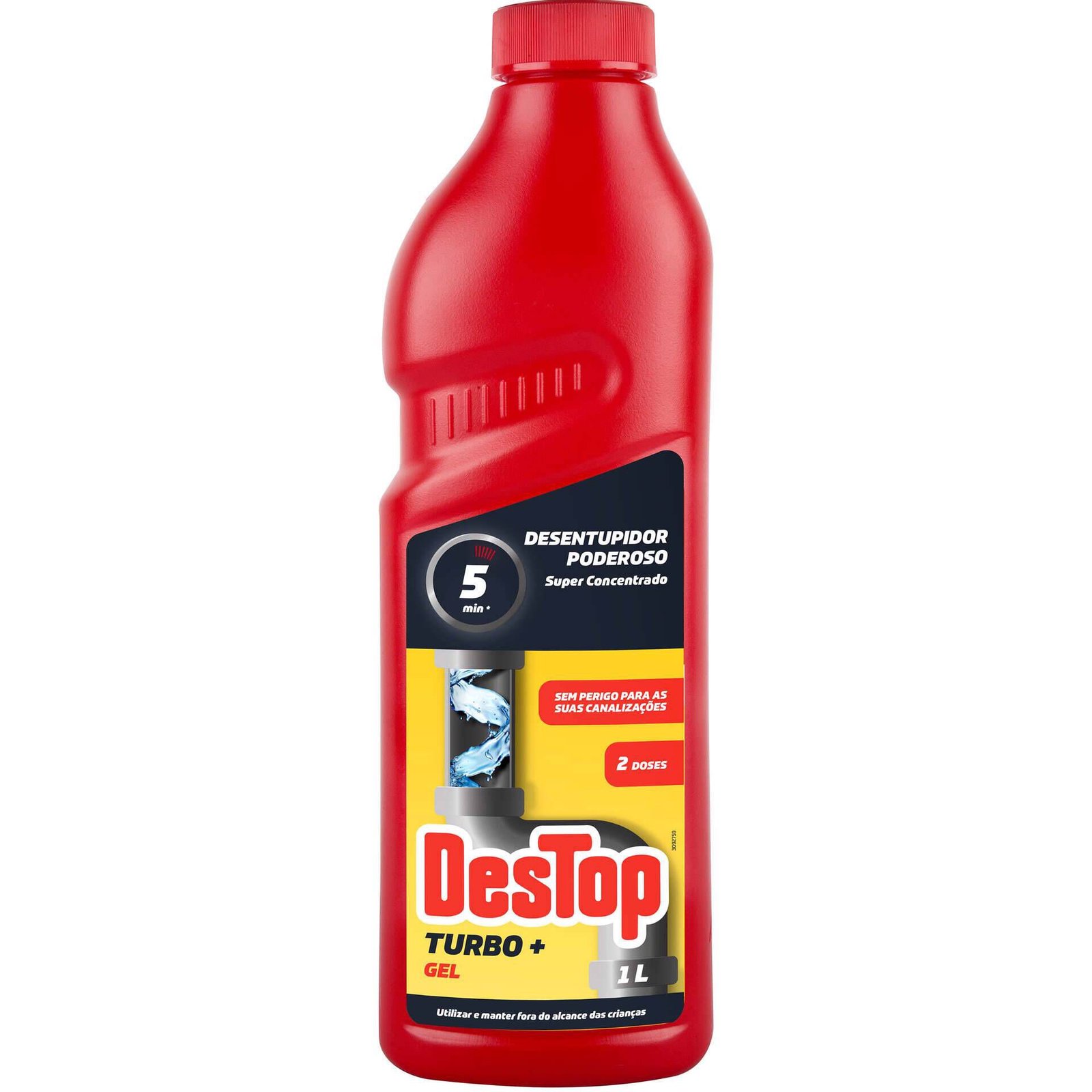 4855381-frente.jpg Desentupidor Canos Gel Turbo+ Destop - Image 1