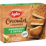 Crocantes de Frango Parmesão e Ervas Iglo