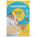 Papa Infantil Farinha Láctea com Cereais +6M Continente