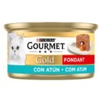 Comida Húmida para Gato Adulto Fondant Atum Purina Gourmet Gold