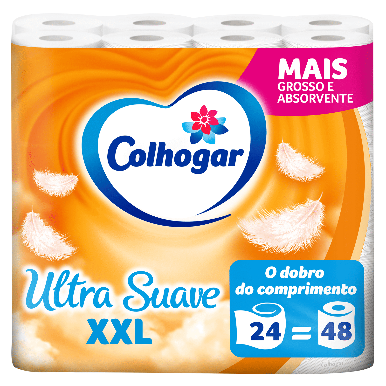 6646118-hero.png Papel Higiénico Ultra Suave XXL Compacto Colhogar - Image 1