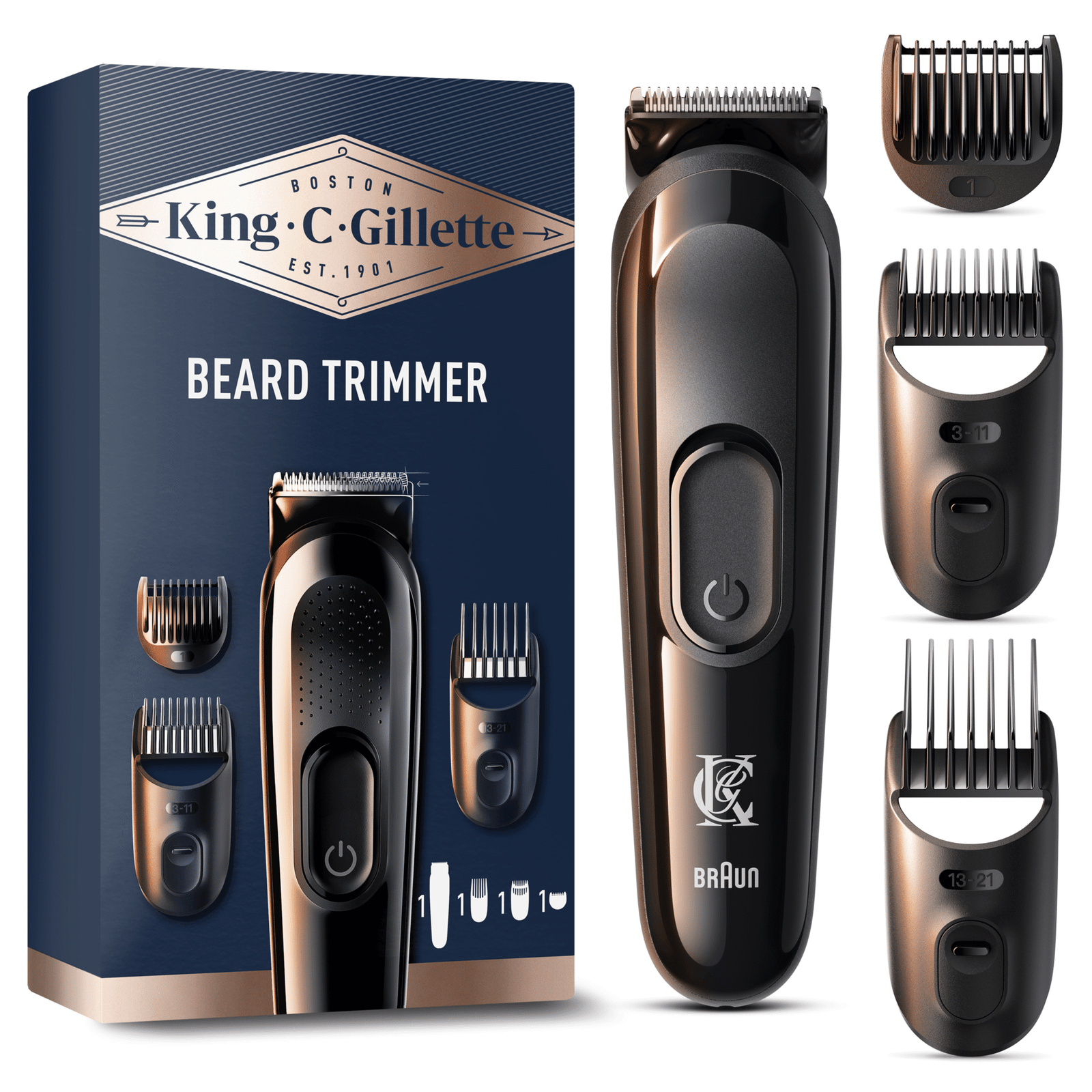 7252602-hero.png Aparador Barba com 3 Pentes Gillette King C. - Image 1