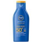 Protetor Solar Loção Protect & Moisture FPS 50+ Nivea Sun