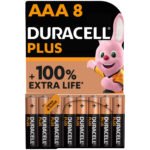 Pilhas AAA Plus Duracell