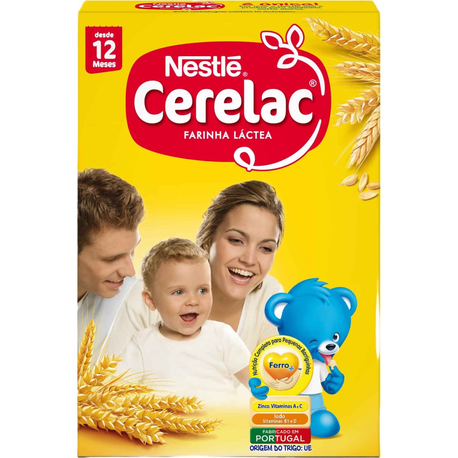 7635921-frente.jpg Papa Infantil Farinha Láctea +12M Cerelac - Image 1