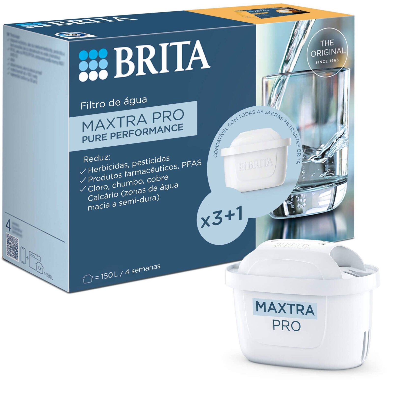 7727020-frente-embalagem.jpg Filtros para Jarro de Filtrar Maxtra Pro All-In-1 Brita - Image 1