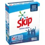 Detergente Máquina Roupa Pó Active Clean Skip
