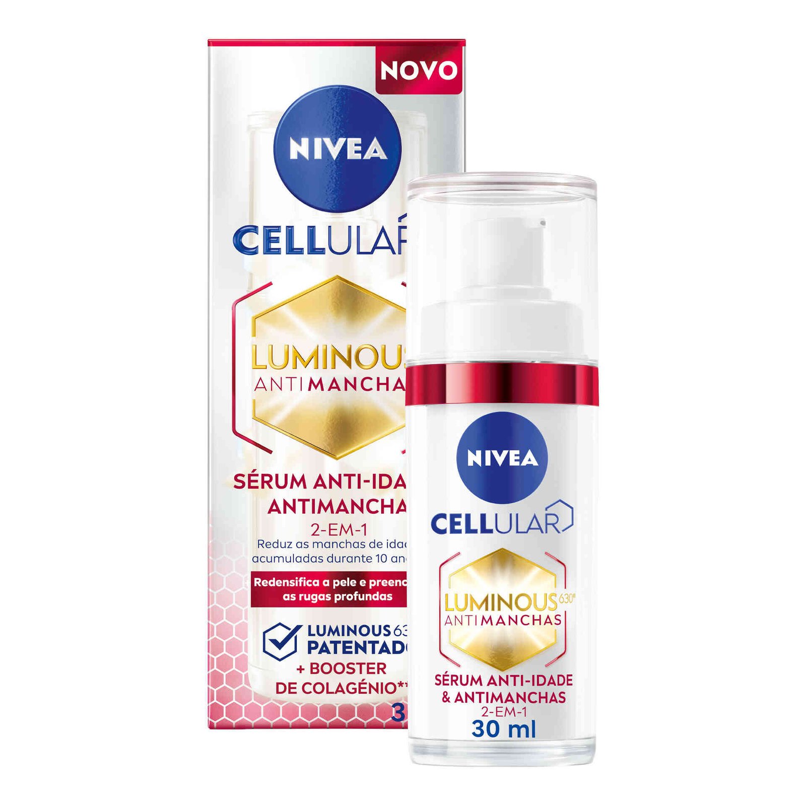 7803502-frente.jpg Sérum de Rosto Cellular Luminous 630 Antimanchas Anti-Idade Nivea - Image 1