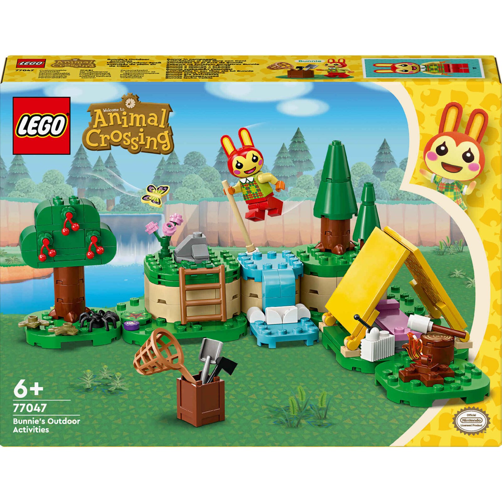 7965367-cima.jpg LEGO Animal Crossing - Atividades ao Ar Livre da Bunnie - 77047 - Image 1