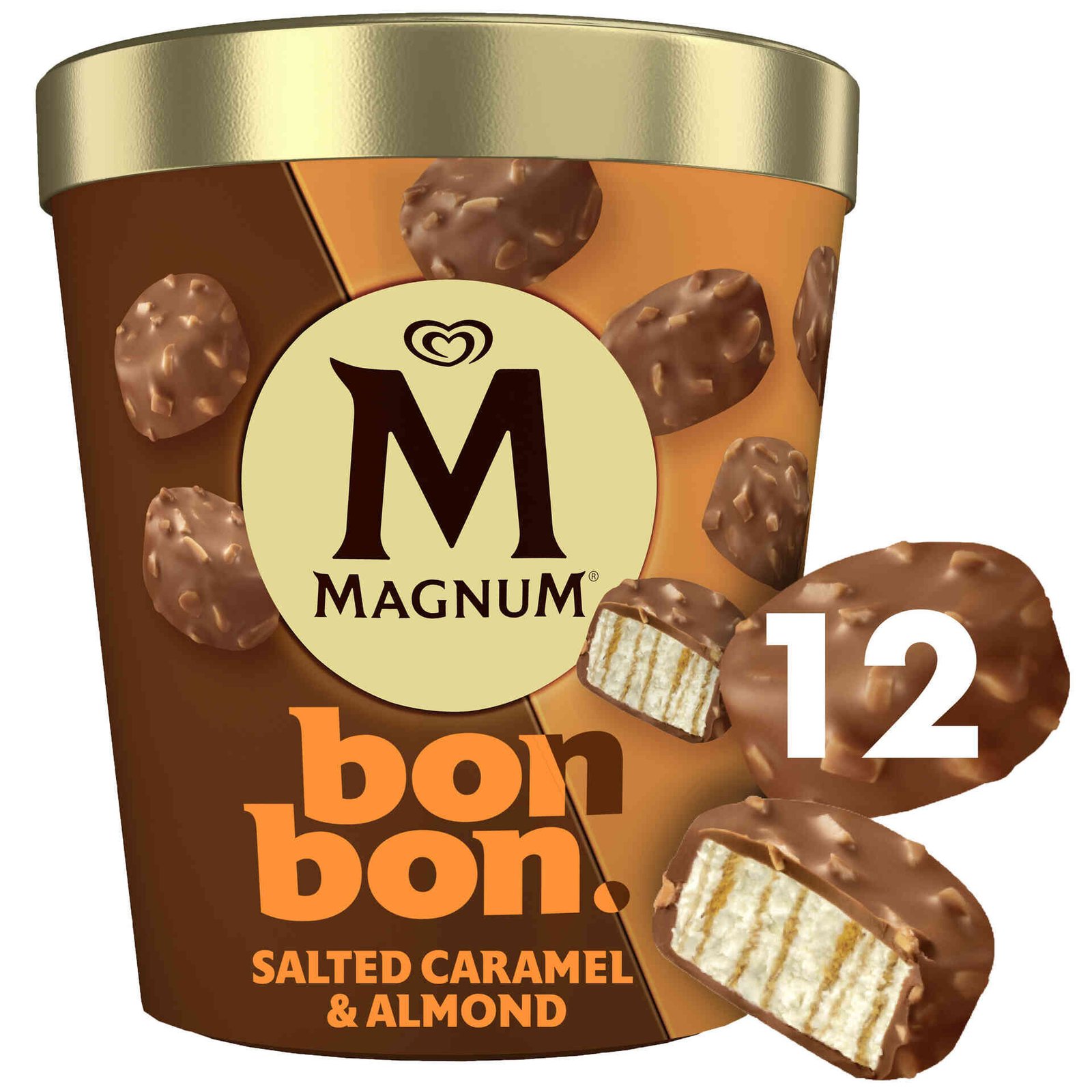 8067127-hero.jpg Gelado Bombom Caramelo Salgado e Amêndoas Magnum - Image 1