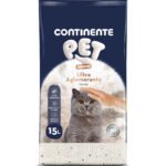 Areia Absorvente Ultra Aglomerante Carvão Pack Poupança Continente Pet Premium