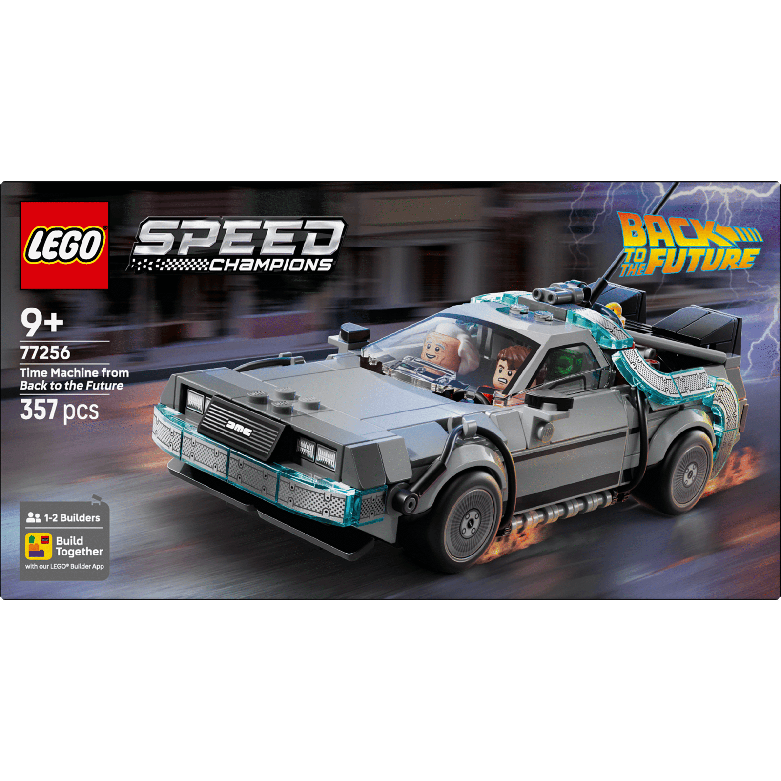 8651579-frente.png LEGO Speed Champions - Máquina do Tempo de Regresso ao Futuro - 77256 - Image 1