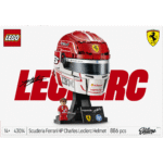 LEGO - Capacete Scuderia Ferrari HP de Charles Leclerc - 43014